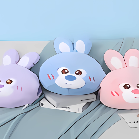 Rabbit Hand Warmer Pillow