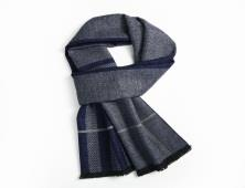 Slim plaid men's scarf
