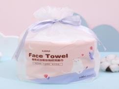 Rolled Thickened Pearl Pattern Face Wash Towel