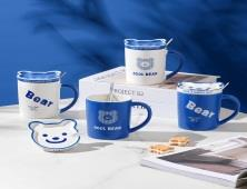 Moe Bear Ceramic Mug with Lid 420ML