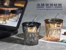 Straw Glass Mug 420ML