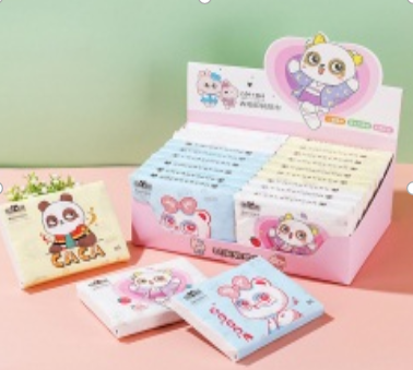 Clicky Bear Drawing Tissue ($10 for 4 packs)/XH