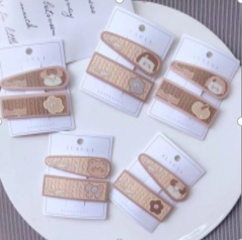 Hair Clip/Cute BB Clip Pair