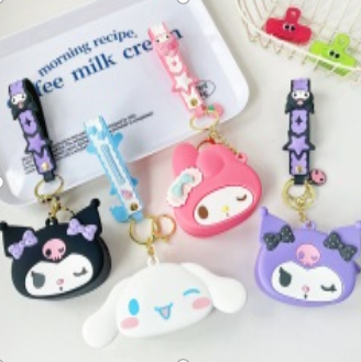 Jade Cinnamon Dog Q Version Coin Purse