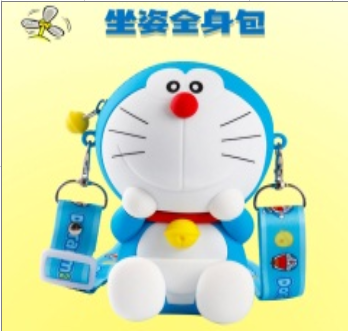 Doraemon Full Body Silicone Bag