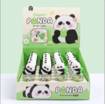 Diligent Bear Ornament Pencil Roller