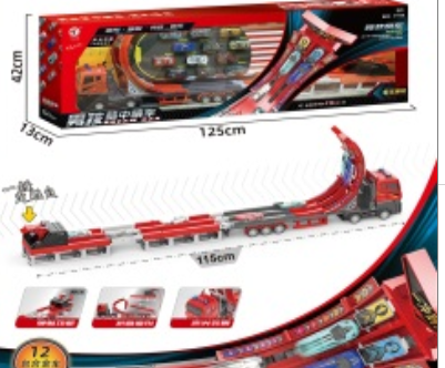 Athletic Transformer Track Car